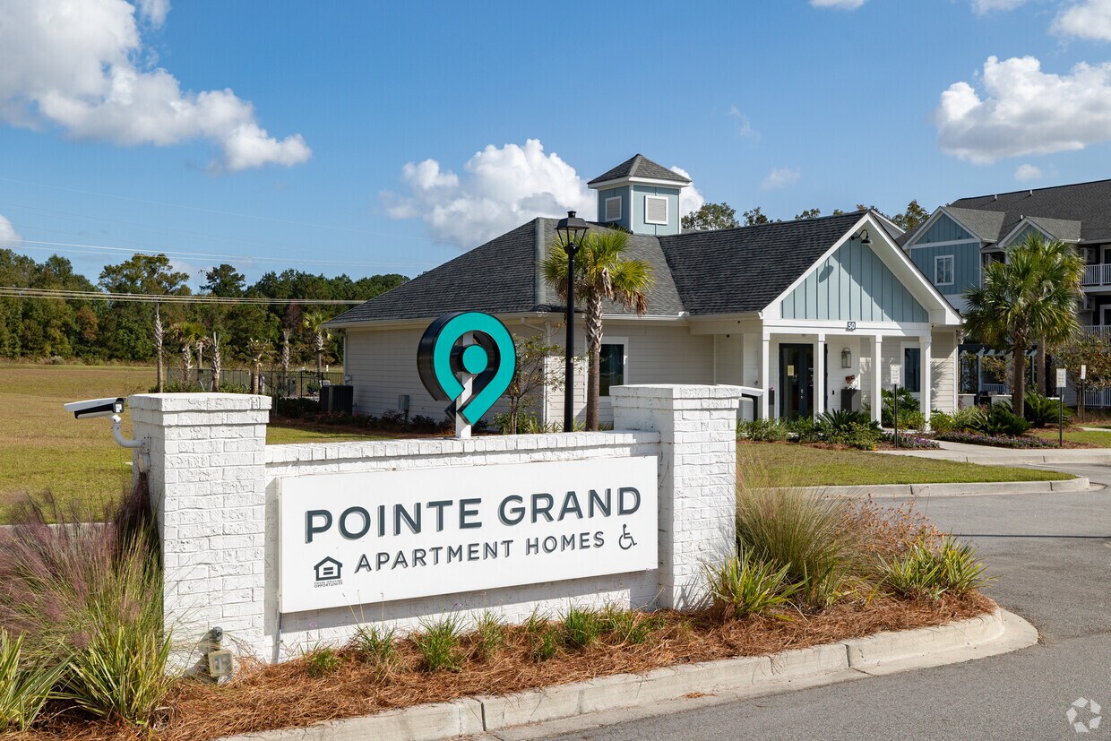 Pointe Grand Sign